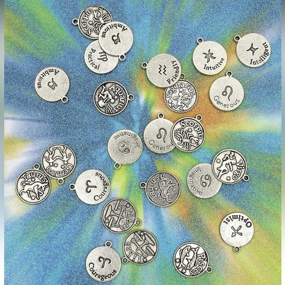 NEW Capricorn S925 Zodiac Horoscope Astrology Sign Cosmic Necklace Birthday - Picture 9 of 9